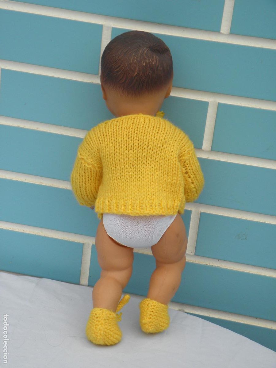 Mu&ntilde;ecas extranjeras: Antiguo mu&ntilde;eco beb&eacute; franc&eacute;s Nano de Convert - Foto 5