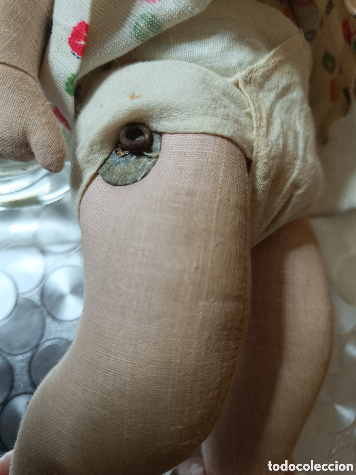 Mu&ntilde;ecas extranjeras: Mu&ntilde;eco articulado a&ntilde;os 50 - Foto 3