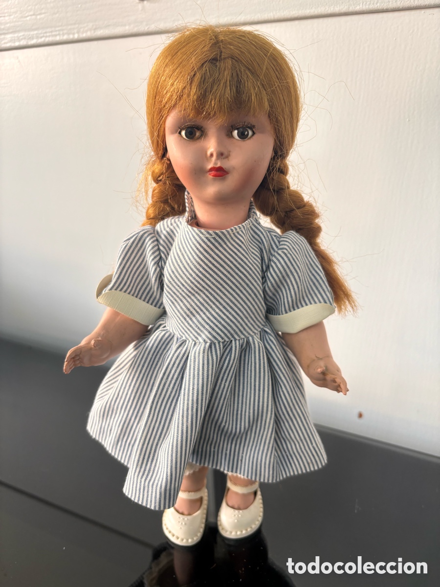 Mu&ntilde;ecas extranjeras: ANTIGUA MU&Ntilde;ECA FRANCESA CON SU ROPA DE ORIGEN - Foto 2