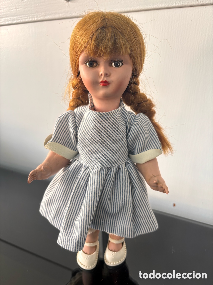 Mu&ntilde;ecas extranjeras: ANTIGUA MU&Ntilde;ECA FRANCESA CON SU ROPA DE ORIGEN - Foto 1