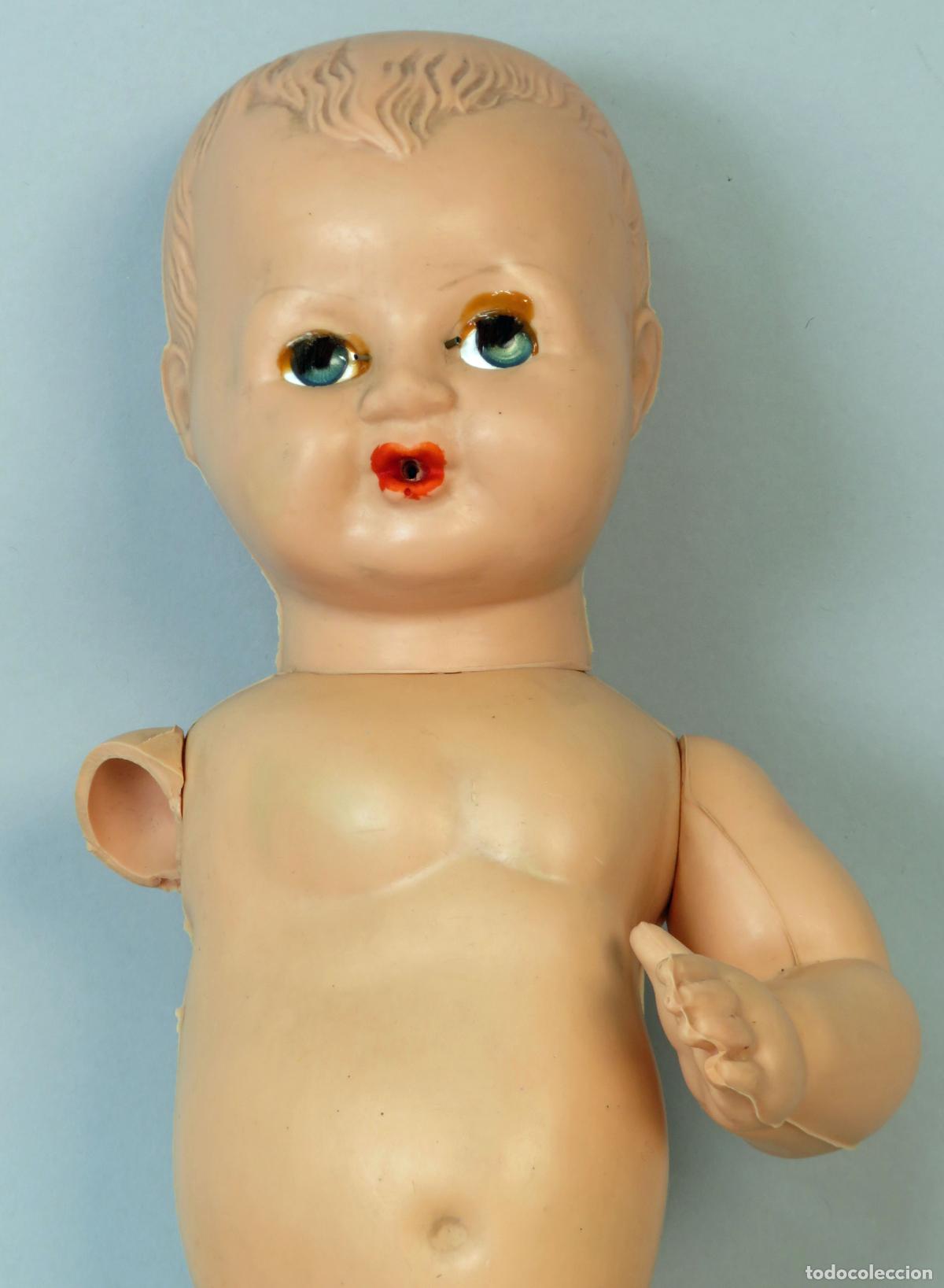 Mu&ntilde;ecas extranjeras: Bebe ingl&eacute;s Patsy Palitoy Made in England goma a&ntilde;os 50 - Foto 2