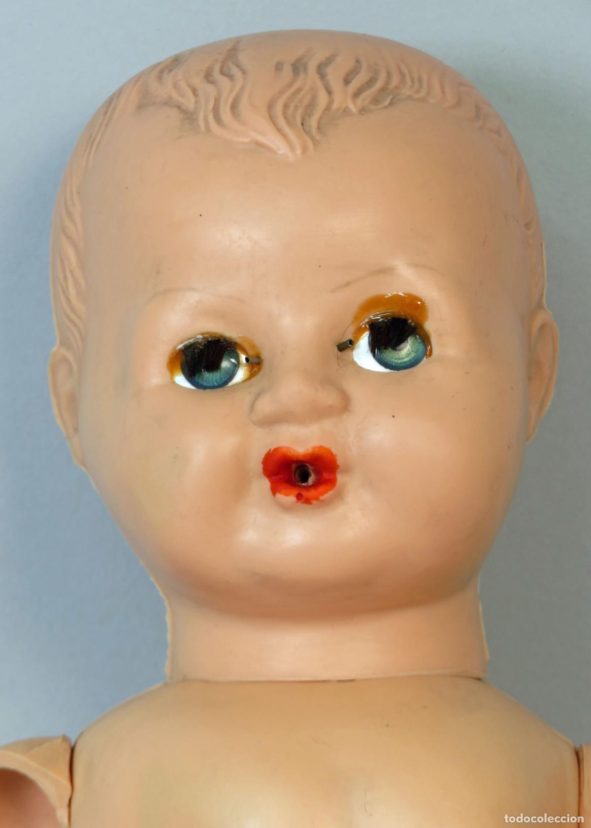 Mu&ntilde;ecas extranjeras: Bebe ingl&eacute;s Patsy Palitoy Made in England goma a&ntilde;os 50 - Foto 3