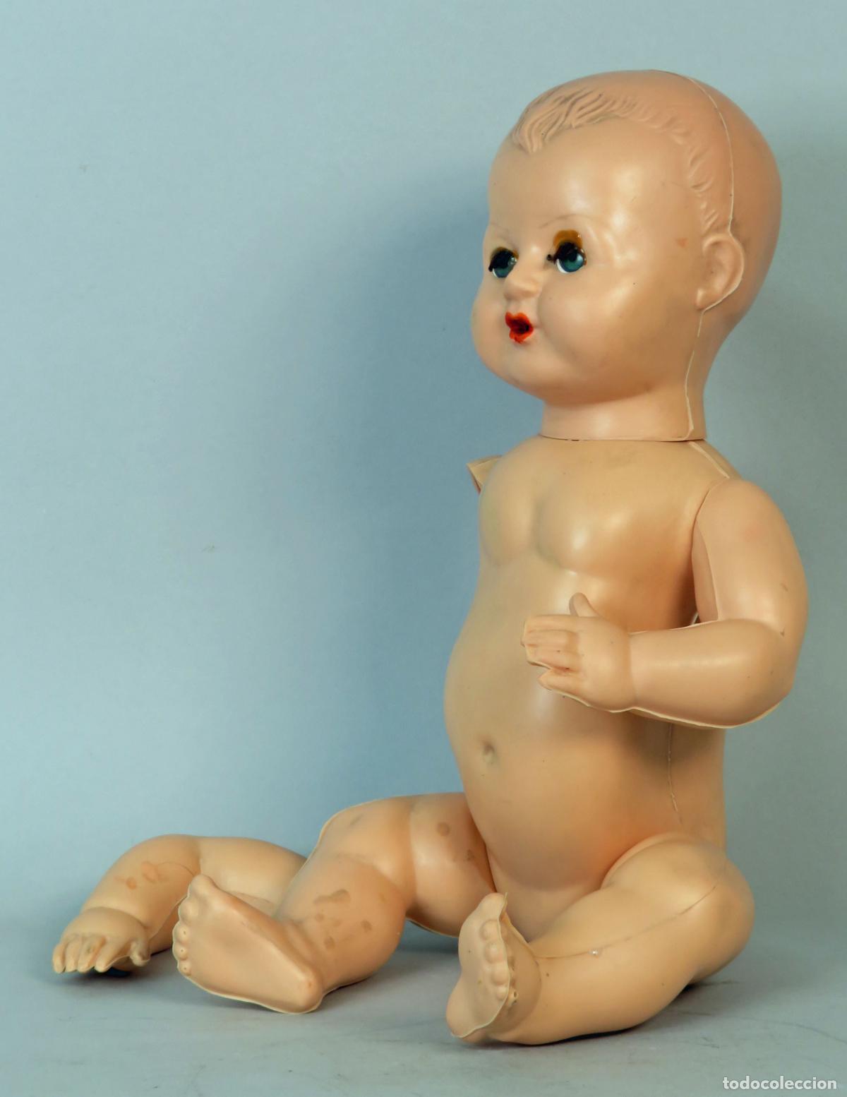 Mu&ntilde;ecas extranjeras: Bebe ingl&eacute;s Patsy Palitoy Made in England goma a&ntilde;os 50 - Foto 7