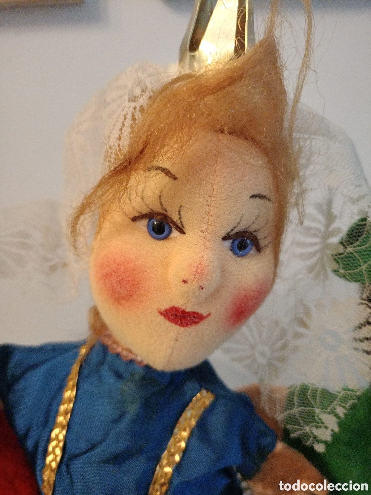 Mu&ntilde;ecas extranjeras: Lote de marionetas alemanas antiguas - Foto 4