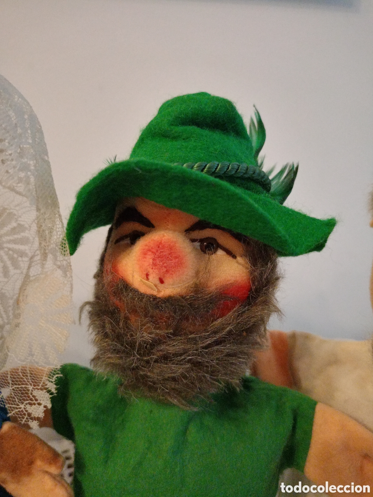 Mu&ntilde;ecas extranjeras: Lote de marionetas alemanas antiguas - Foto 5