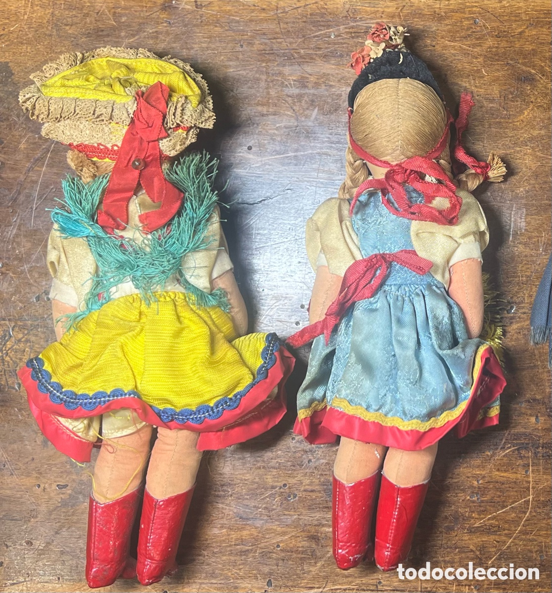 Mu&ntilde;ecas extranjeras: Colecci&oacute;n de 4 mu&ntilde;ecos. A&ntilde;os 30 - Foto 8
