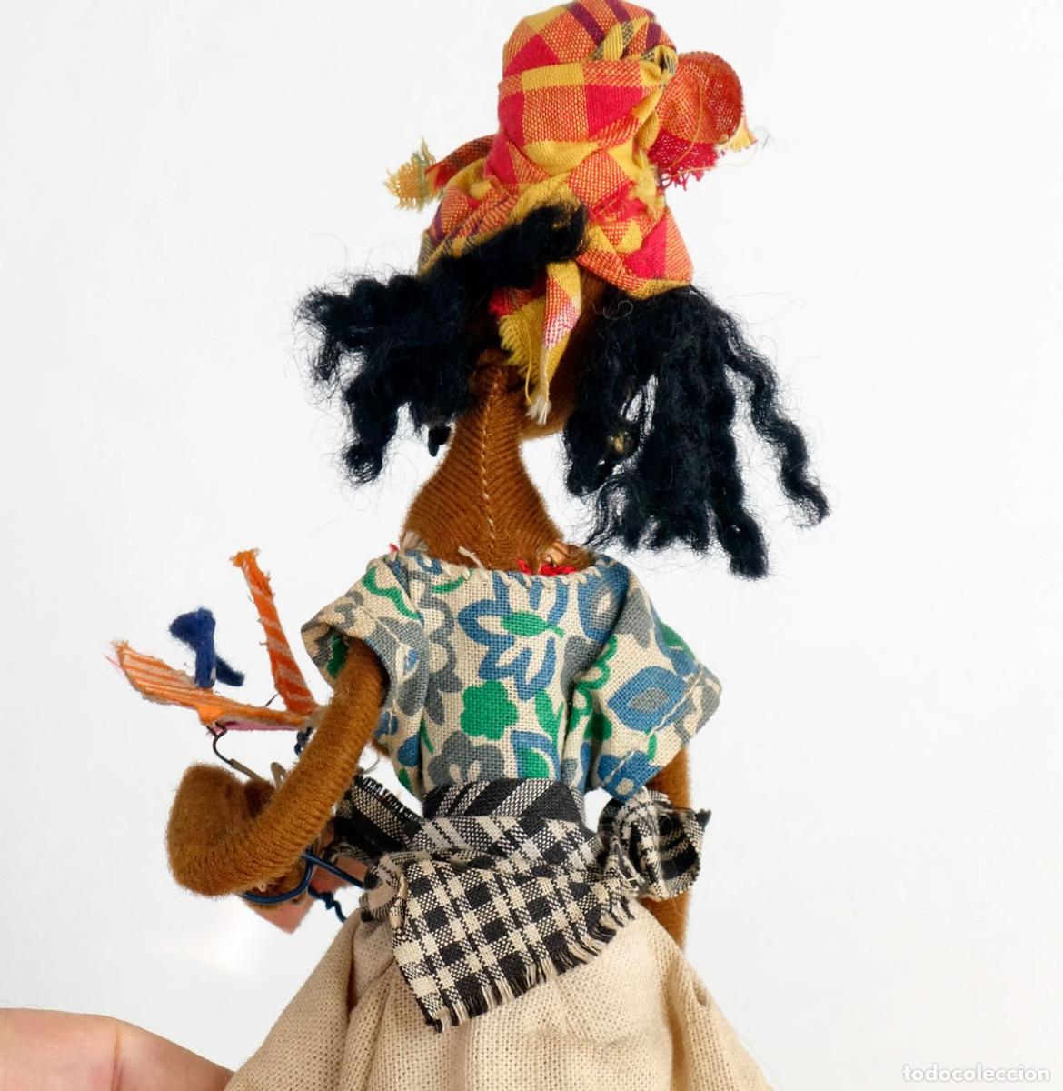 Mu&ntilde;ecas extranjeras: MU&Ntilde;ECA DE TRAPO ARTESANAL CUBANA 24cm - Foto 4