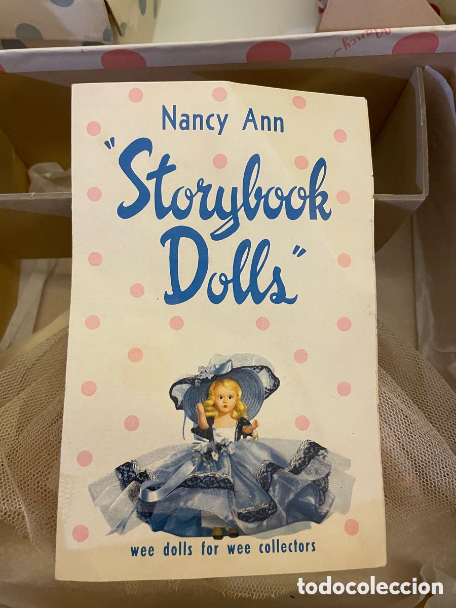 Mu&ntilde;ecas extranjeras: Mu&ntilde;eca Nancy Ann Storybook pl&aacute;stico duro - Foto 5