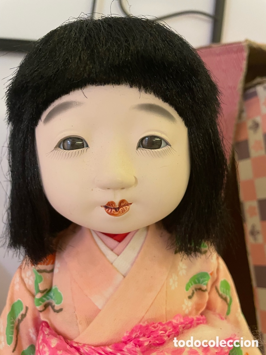 Mu&ntilde;ecas extranjeras: Mu&ntilde;eca Ichimatsu japonesa con caja original - Foto 2