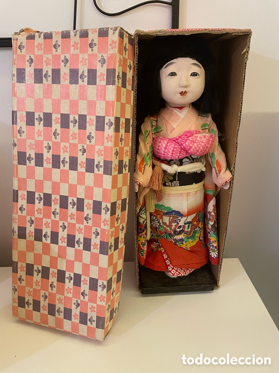 Mu&ntilde;ecas extranjeras: Mu&ntilde;eca Ichimatsu japonesa con caja original - Foto 6