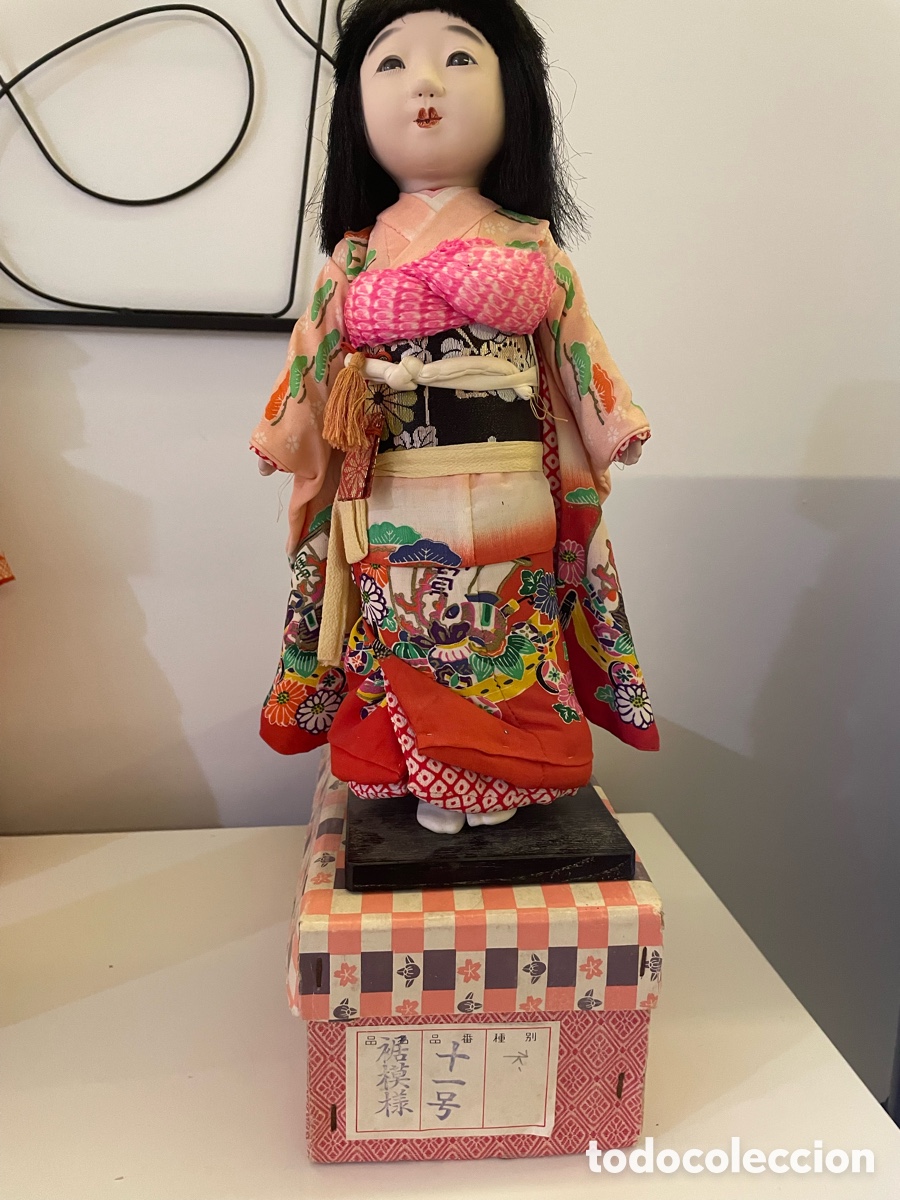 Mu&ntilde;ecas extranjeras: Mu&ntilde;eca Ichimatsu japonesa con caja original - Foto 7