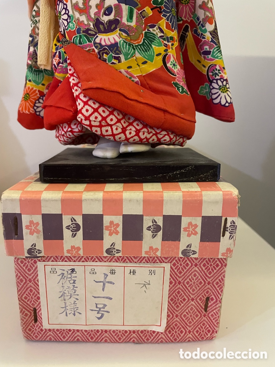 Mu&ntilde;ecas extranjeras: Mu&ntilde;eca Ichimatsu japonesa con caja original - Foto 8