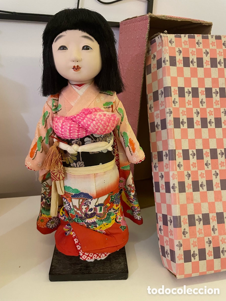 Mu&ntilde;ecas extranjeras: Mu&ntilde;eca Ichimatsu japonesa con caja original - Foto 1