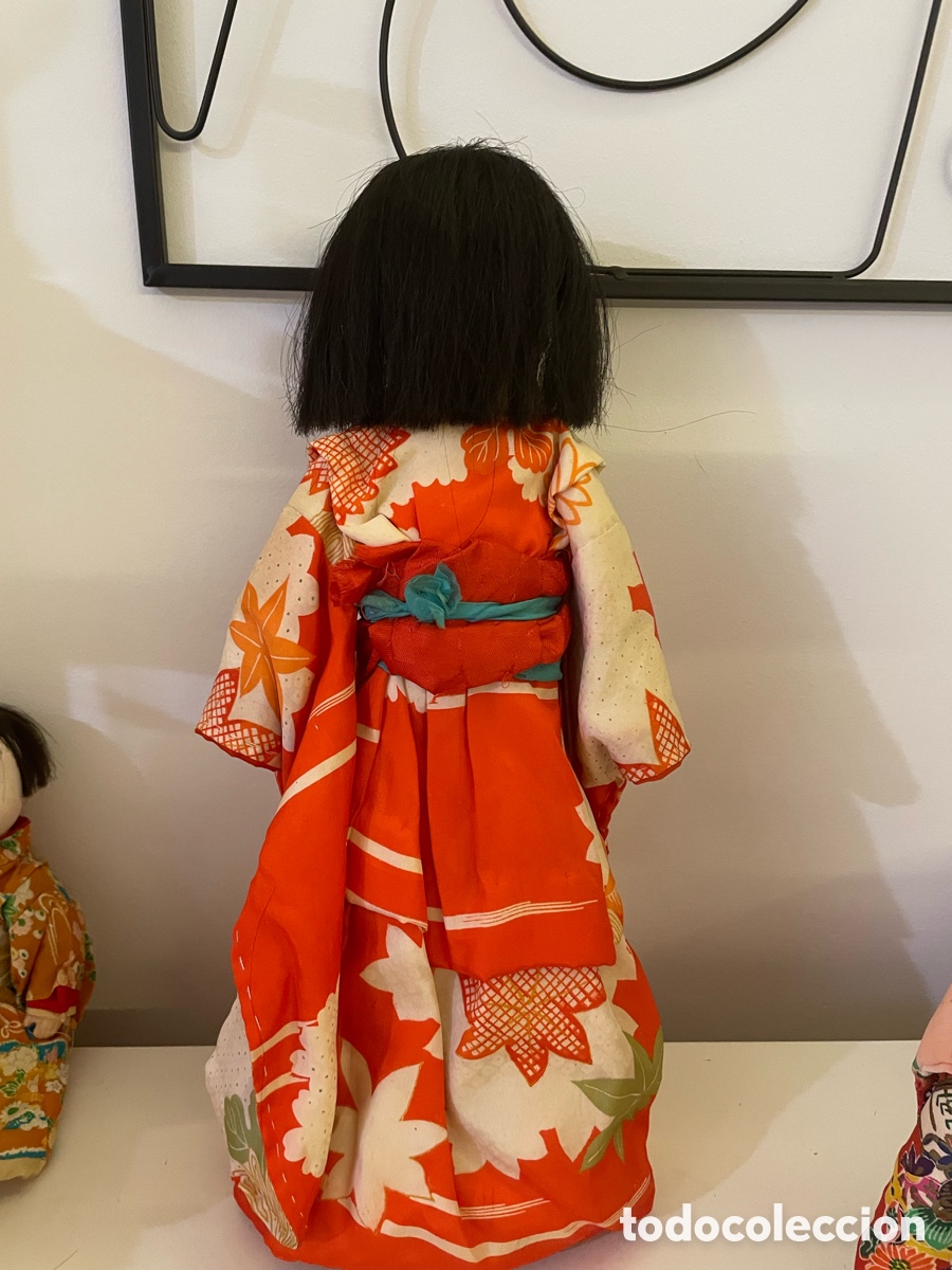Mu&ntilde;ecas extranjeras: Mu&ntilde;eca Ichimatsu japonesa de gofun - Foto 5