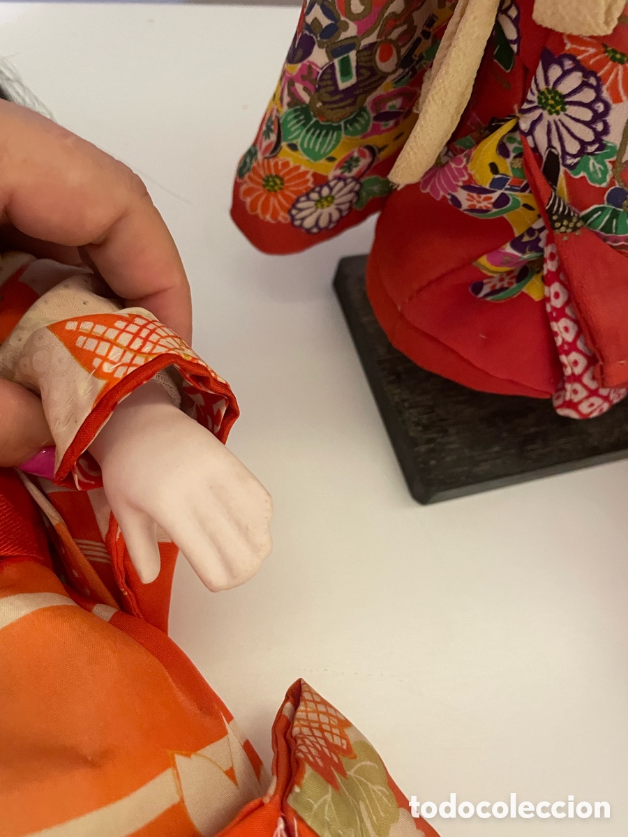 Mu&ntilde;ecas extranjeras: Mu&ntilde;eca Ichimatsu japonesa de gofun - Foto 7