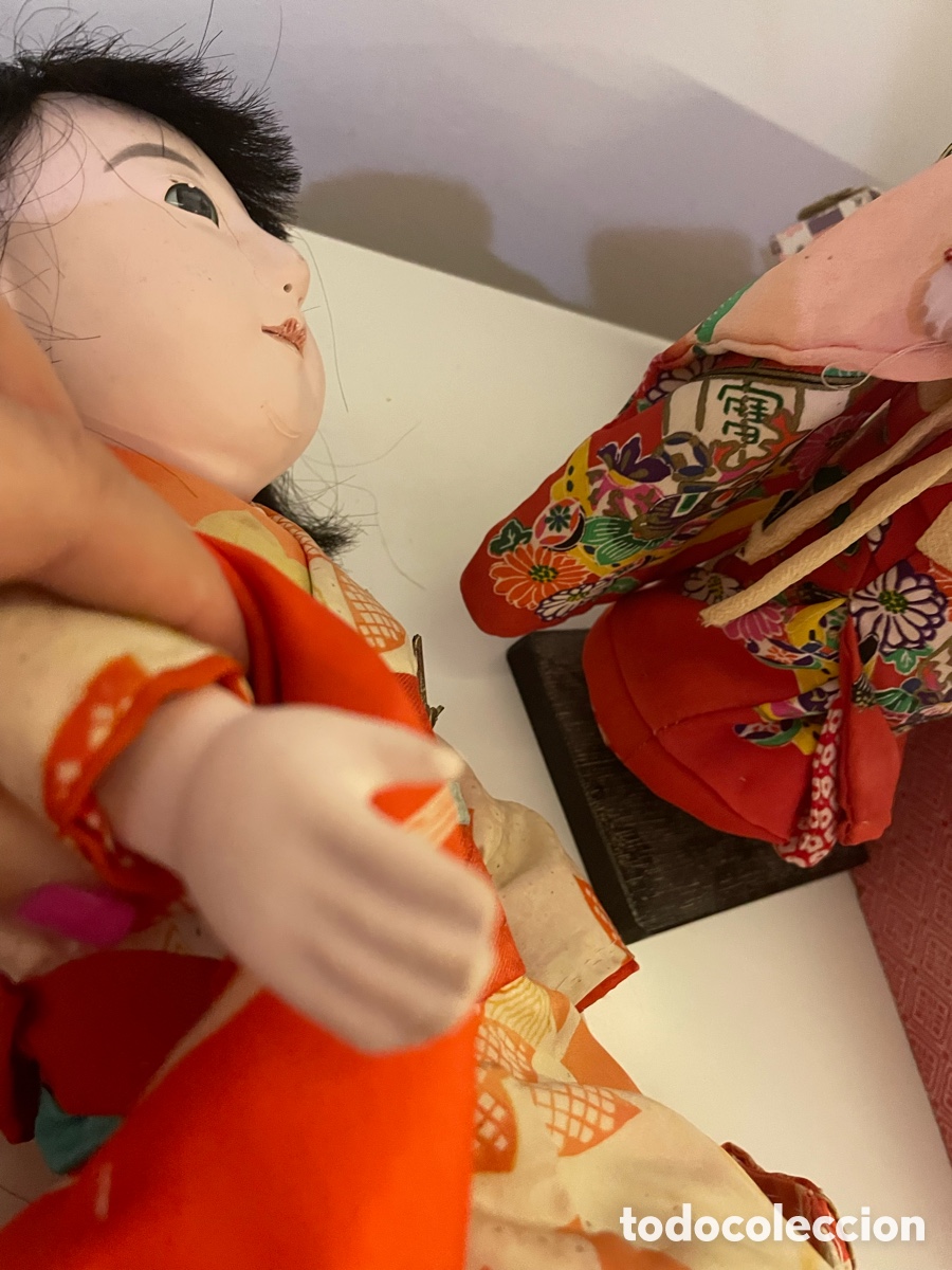Mu&ntilde;ecas extranjeras: Mu&ntilde;eca Ichimatsu japonesa de gofun - Foto 8