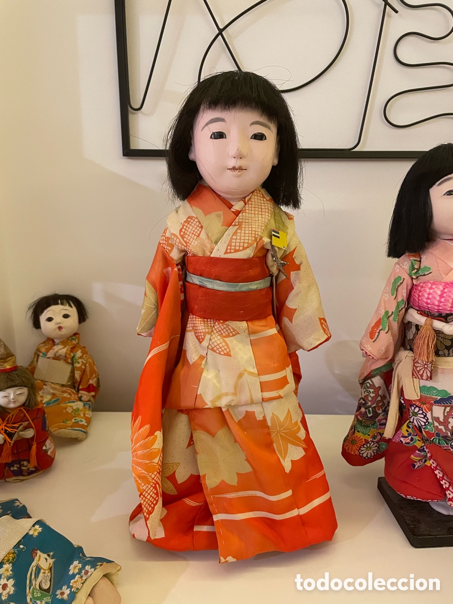 Mu&ntilde;ecas extranjeras: Mu&ntilde;eca Ichimatsu japonesa de gofun - Foto 1