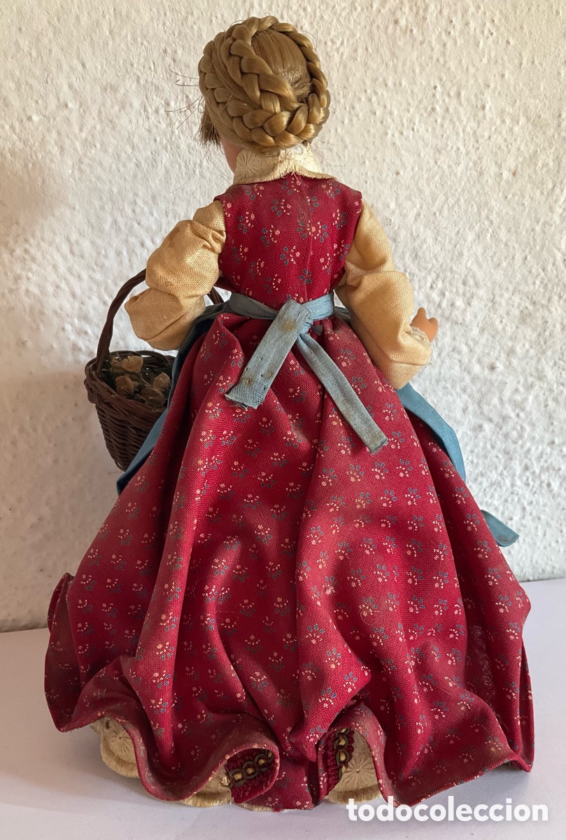 Mu&ntilde;ecas extranjeras: Mu&ntilde;eca de cera Drozd Munchen, poup&eacute;e en cire, pieza de colecci&oacute;n. - Foto 2