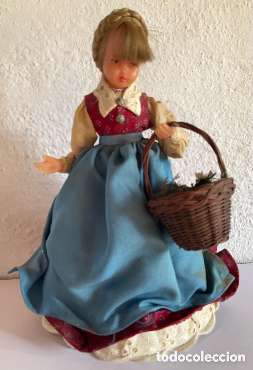 Mu&ntilde;ecas extranjeras: Mu&ntilde;eca de cera Drozd Munchen, poup&eacute;e en cire, pieza de colecci&oacute;n. - Foto 1