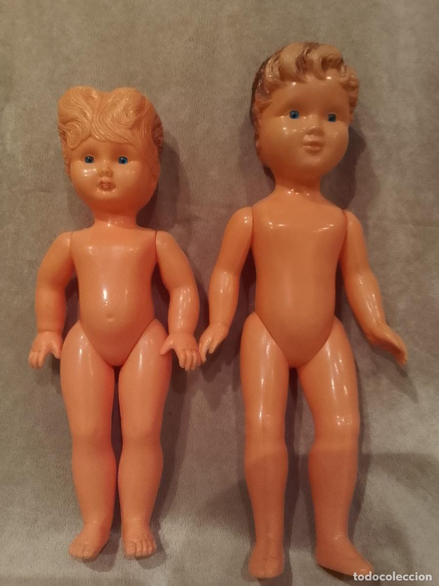 Mu&ntilde;ecas extranjeras: Antigua Pareja Mu&ntilde;ecos - Foto 1