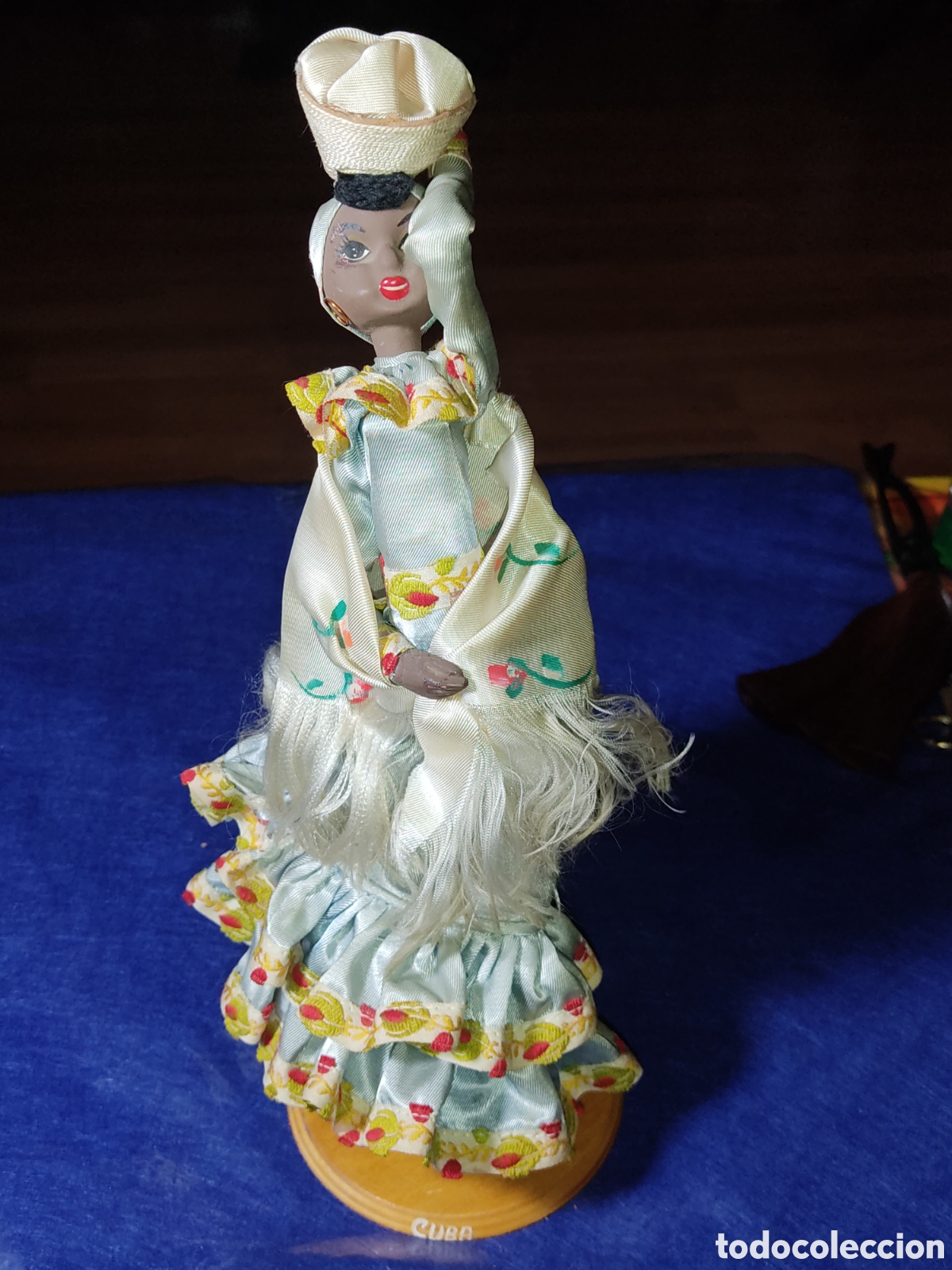 Mu&ntilde;ecas extranjeras: Antigua Mu&ntilde;eca salsera cubana. - Foto 3