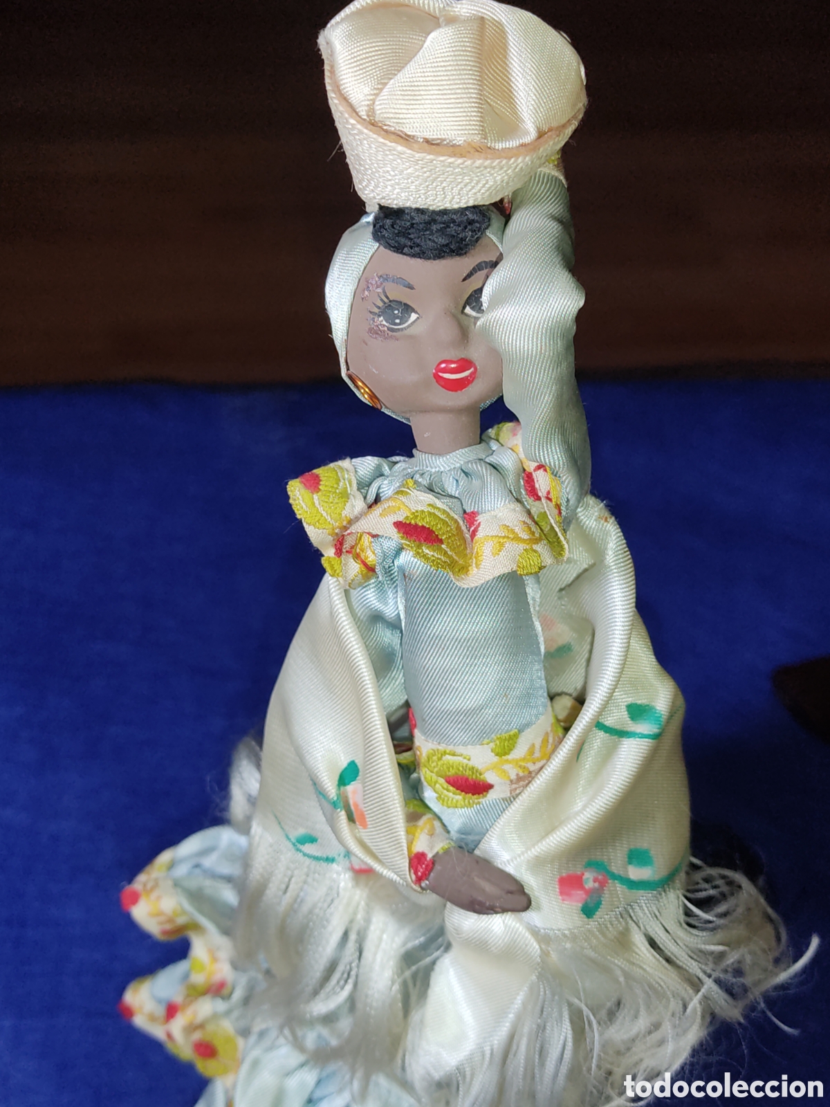 Mu&ntilde;ecas extranjeras: Antigua Mu&ntilde;eca salsera cubana. - Foto 1