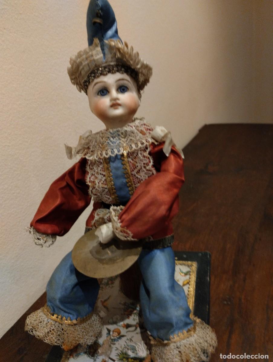 Mu&ntilde;ecas extranjeras: Aut&oacute;mata antiguo de arrastre - Foto 7