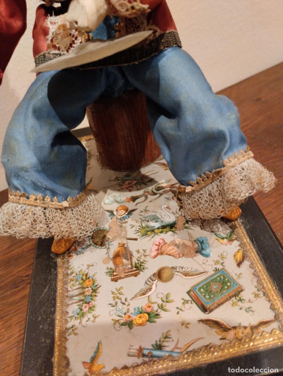 Mu&ntilde;ecas extranjeras: Aut&oacute;mata antiguo de arrastre - Foto 13