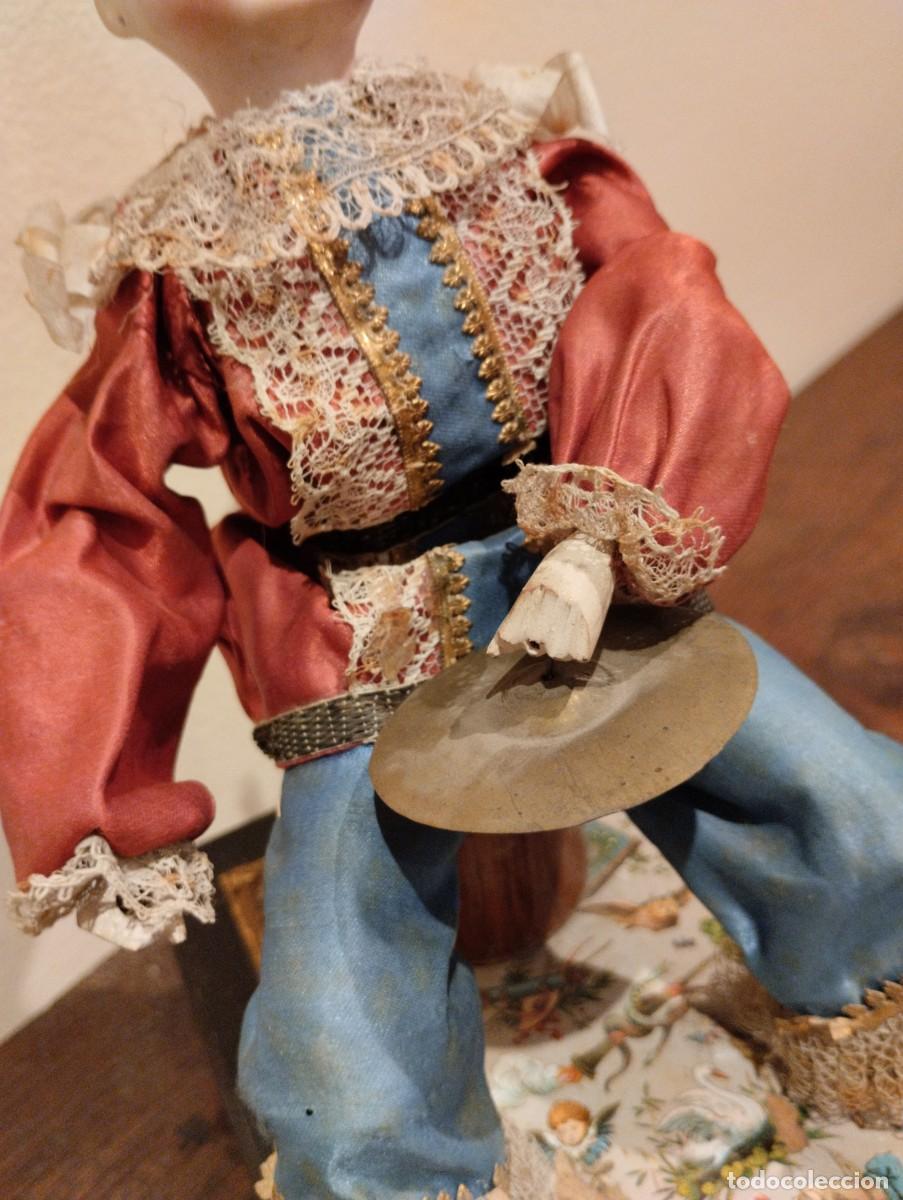 Mu&ntilde;ecas extranjeras: Aut&oacute;mata antiguo de arrastre - Foto 15