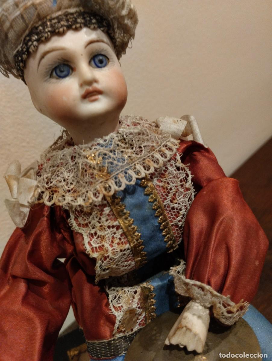 Mu&ntilde;ecas extranjeras: Aut&oacute;mata antiguo de arrastre - Foto 16