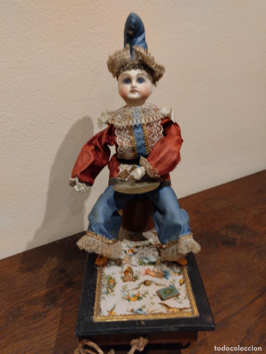 Mu&ntilde;ecas extranjeras: Aut&oacute;mata antiguo de arrastre - Foto 20