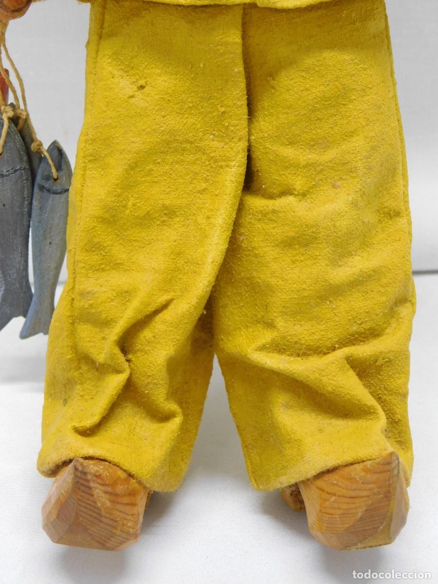 Mu&ntilde;ecas extranjeras: ANTIGUO MU&Ntilde;ECO DE MADERA - Foto 7