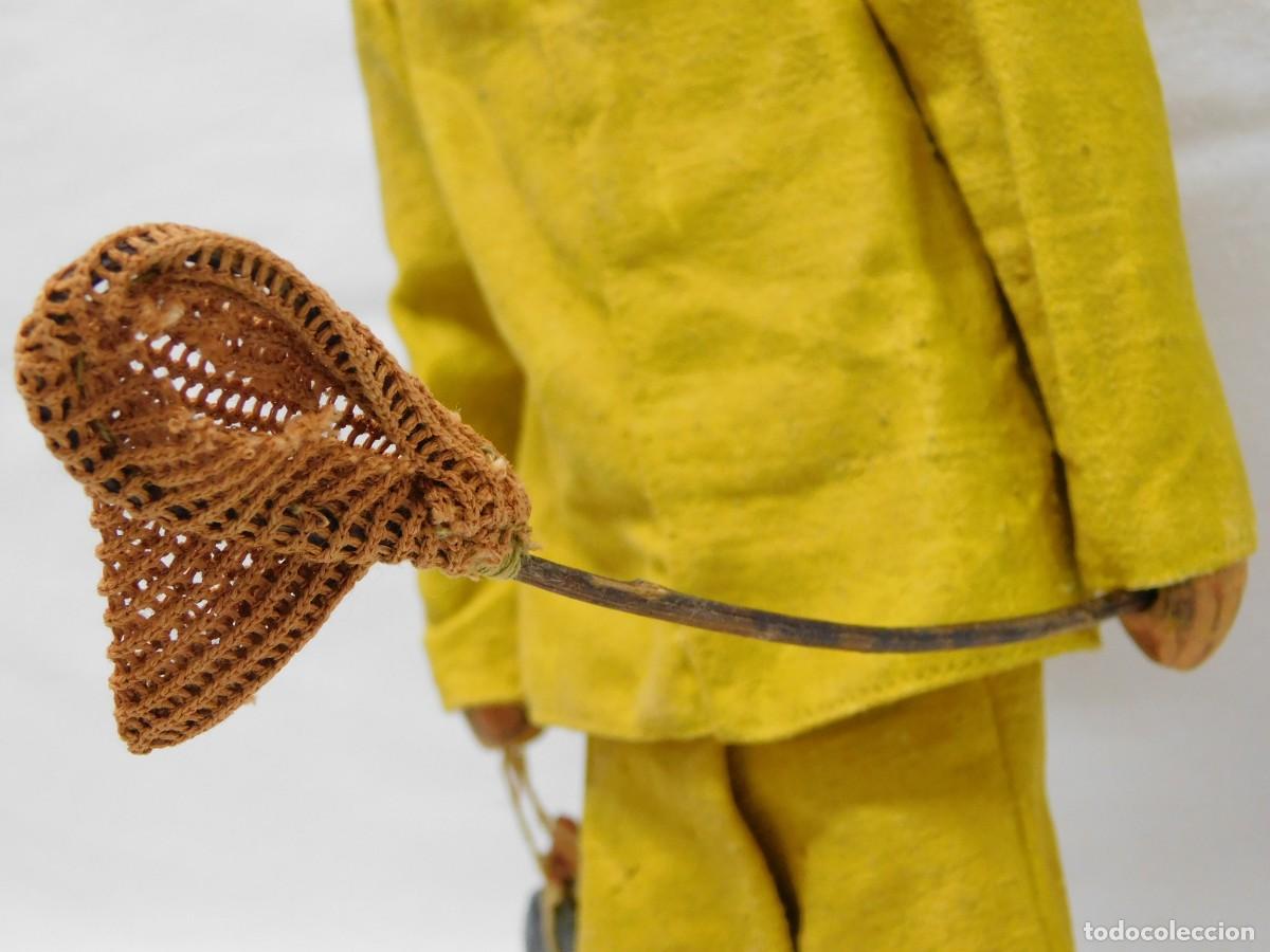 Mu&ntilde;ecas extranjeras: ANTIGUO MU&Ntilde;ECO DE MADERA - Foto 8