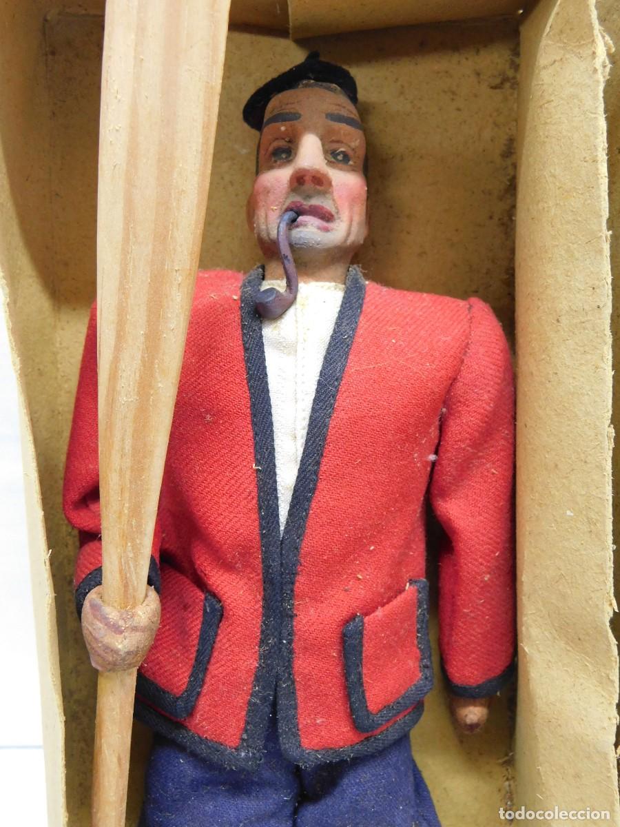 Mu&ntilde;ecas extranjeras: ANTIGUO MU&Ntilde;ECO DE MADERA - Foto 2