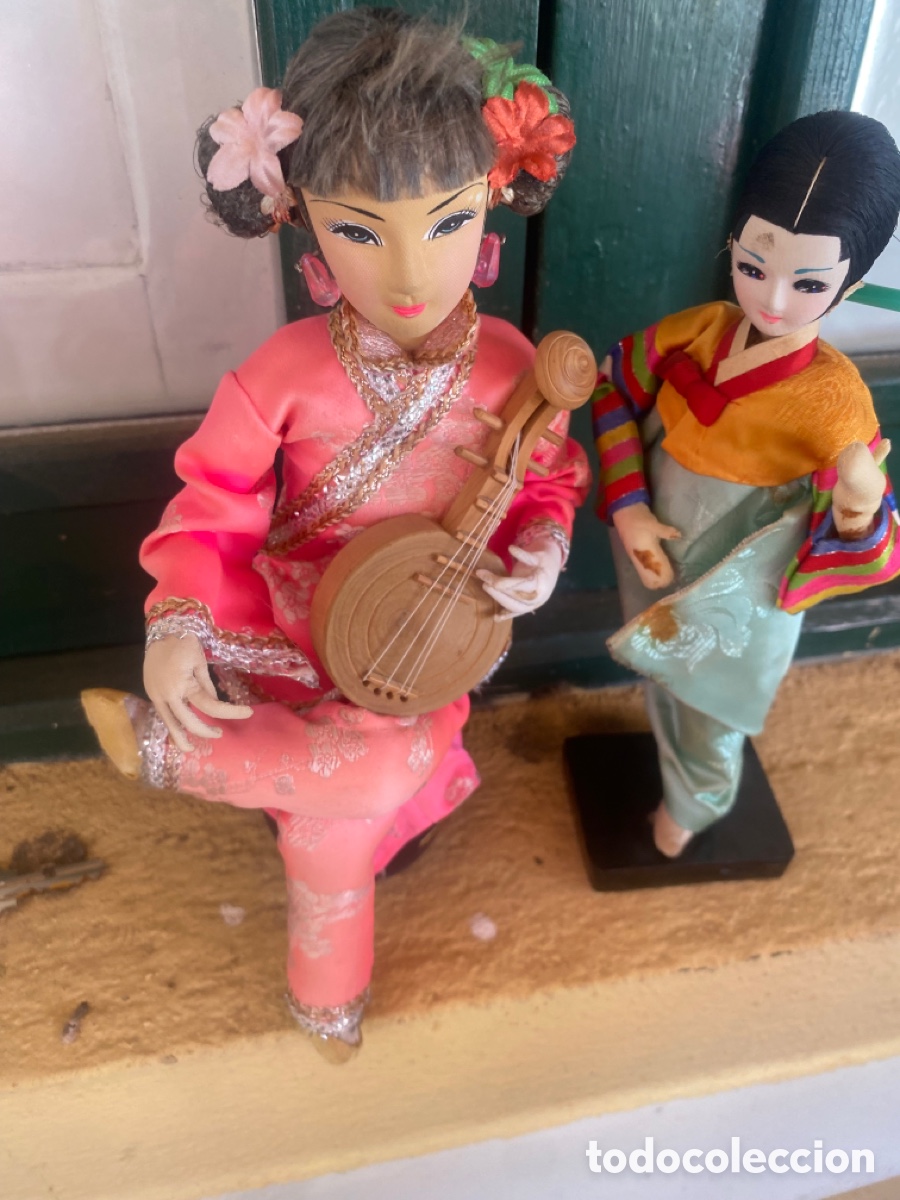 Mu&ntilde;ecas extranjeras: Lote de mu&ntilde;ecas antiguas - Foto 11