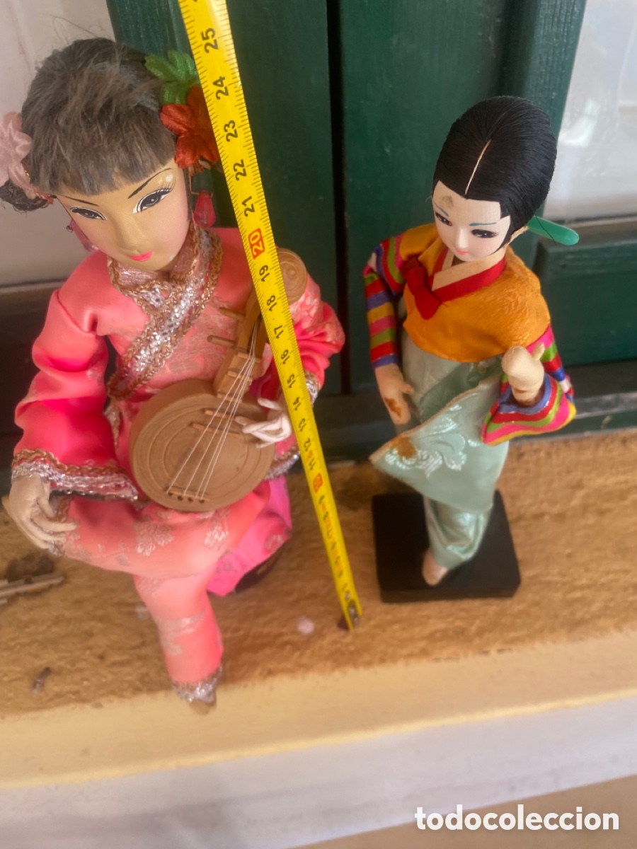 Mu&ntilde;ecas extranjeras: Lote de mu&ntilde;ecas antiguas - Foto 13