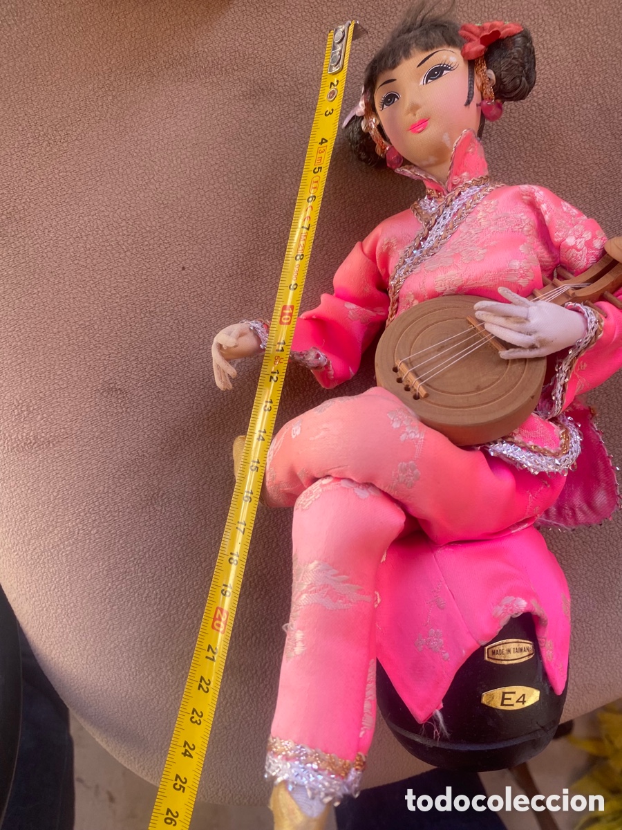 Mu&ntilde;ecas extranjeras: Mu&ntilde;eca antigua japonesa - Foto 2