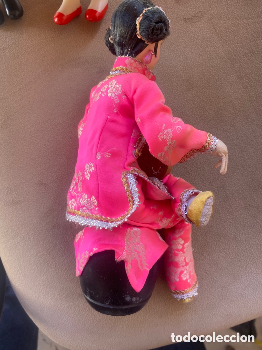 Mu&ntilde;ecas extranjeras: Mu&ntilde;eca antigua japonesa - Foto 3