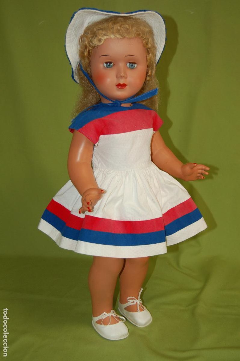 Mu&ntilde;ecas extranjeras: mu&ntilde;eca francesa de bacalita o similar - Foto 4