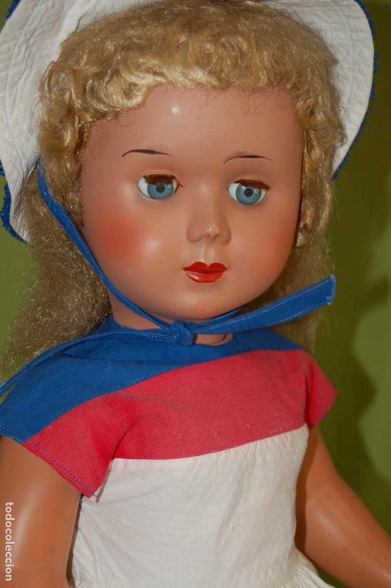 Mu&ntilde;ecas extranjeras: mu&ntilde;eca francesa de bacalita o similar - Foto 1