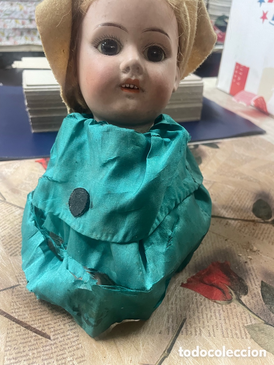 Mu&ntilde;ecas extranjeras: Mu&ntilde;eca antigua de 1900 - Foto 3