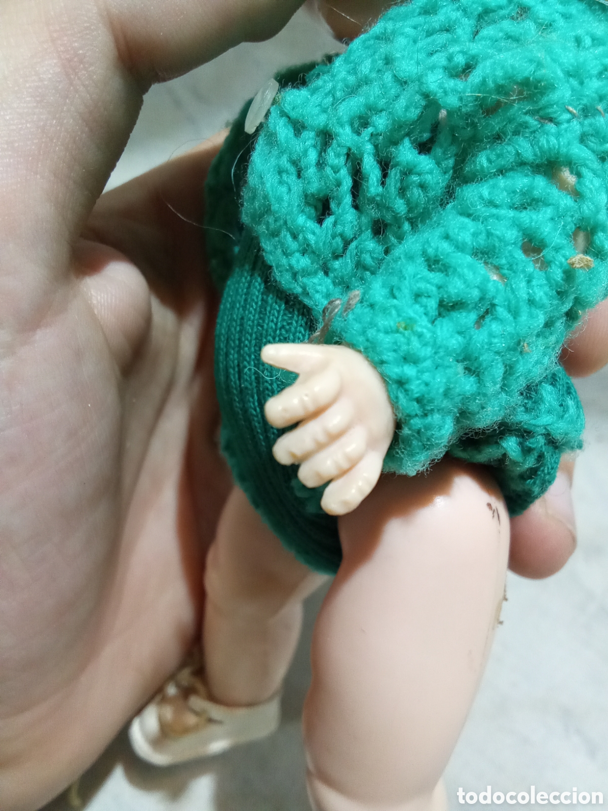 Mu&ntilde;ecas extranjeras: ANTIGUA MU&Ntilde;ECA INGLESA DE CELULOIDE MISS ROSEBUD - Foto 4