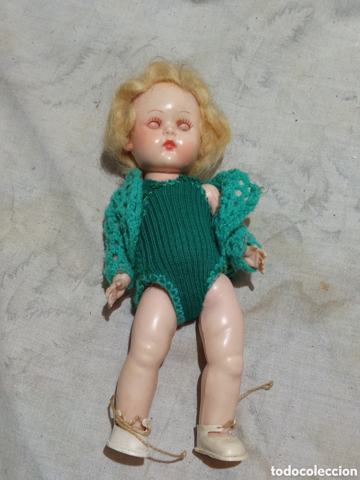 Mu&ntilde;ecas extranjeras: ANTIGUA MU&Ntilde;ECA INGLESA DE CELULOIDE MISS ROSEBUD - Foto 6