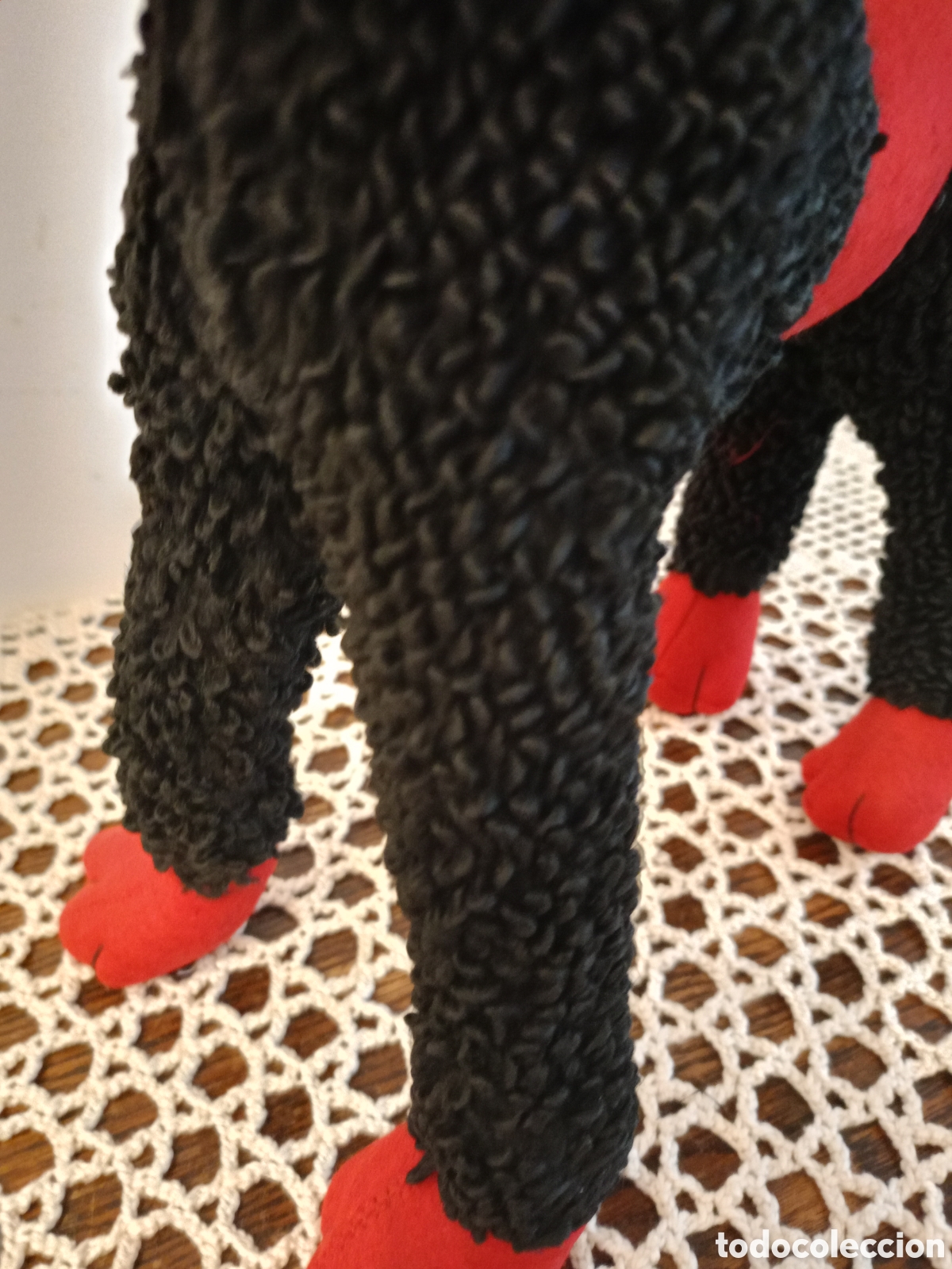 Mu&ntilde;ecas extranjeras: Perro Lenci antiguo grande de 1933 - Foto 3