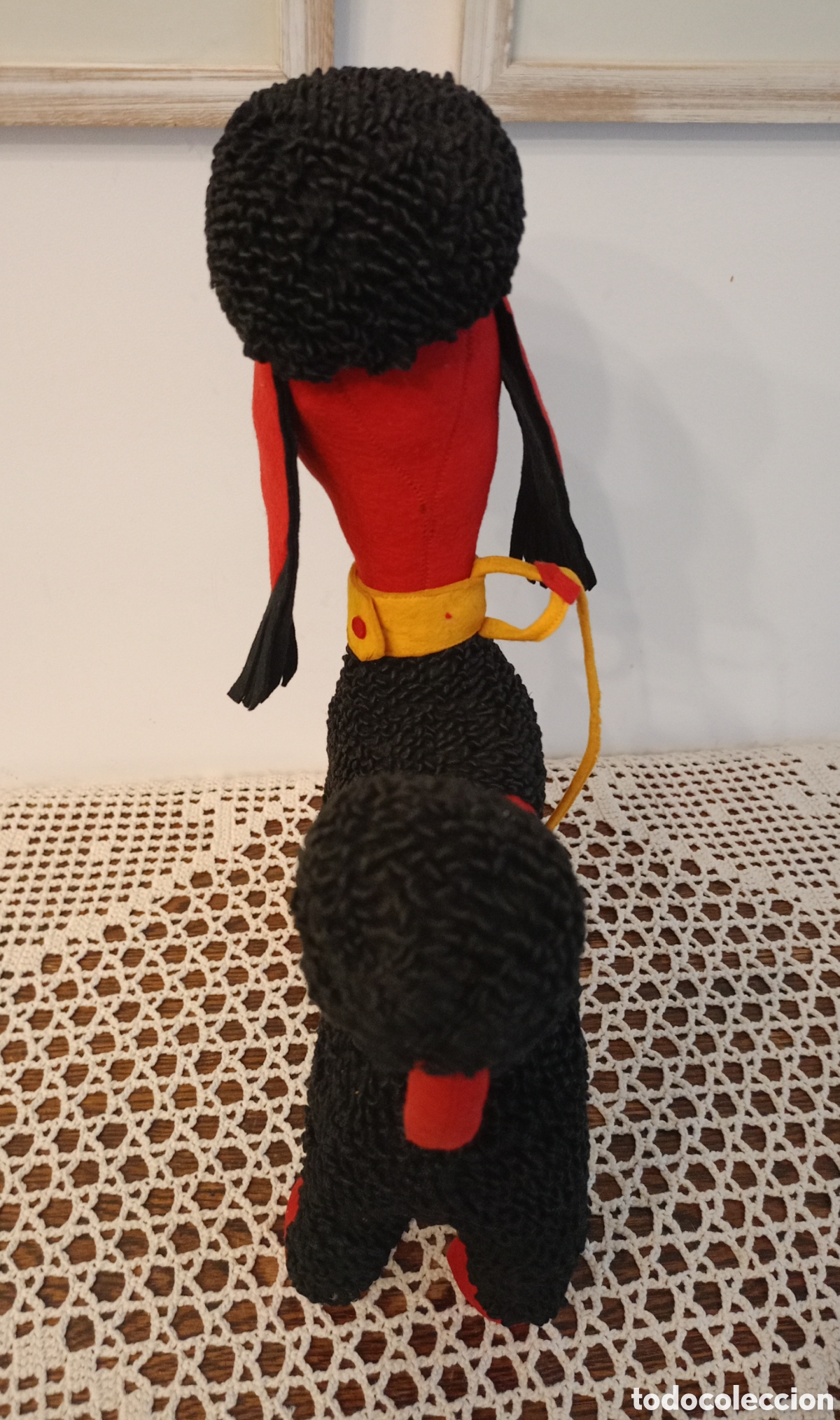 Mu&ntilde;ecas extranjeras: Perro Lenci antiguo grande de 1933 - Foto 6