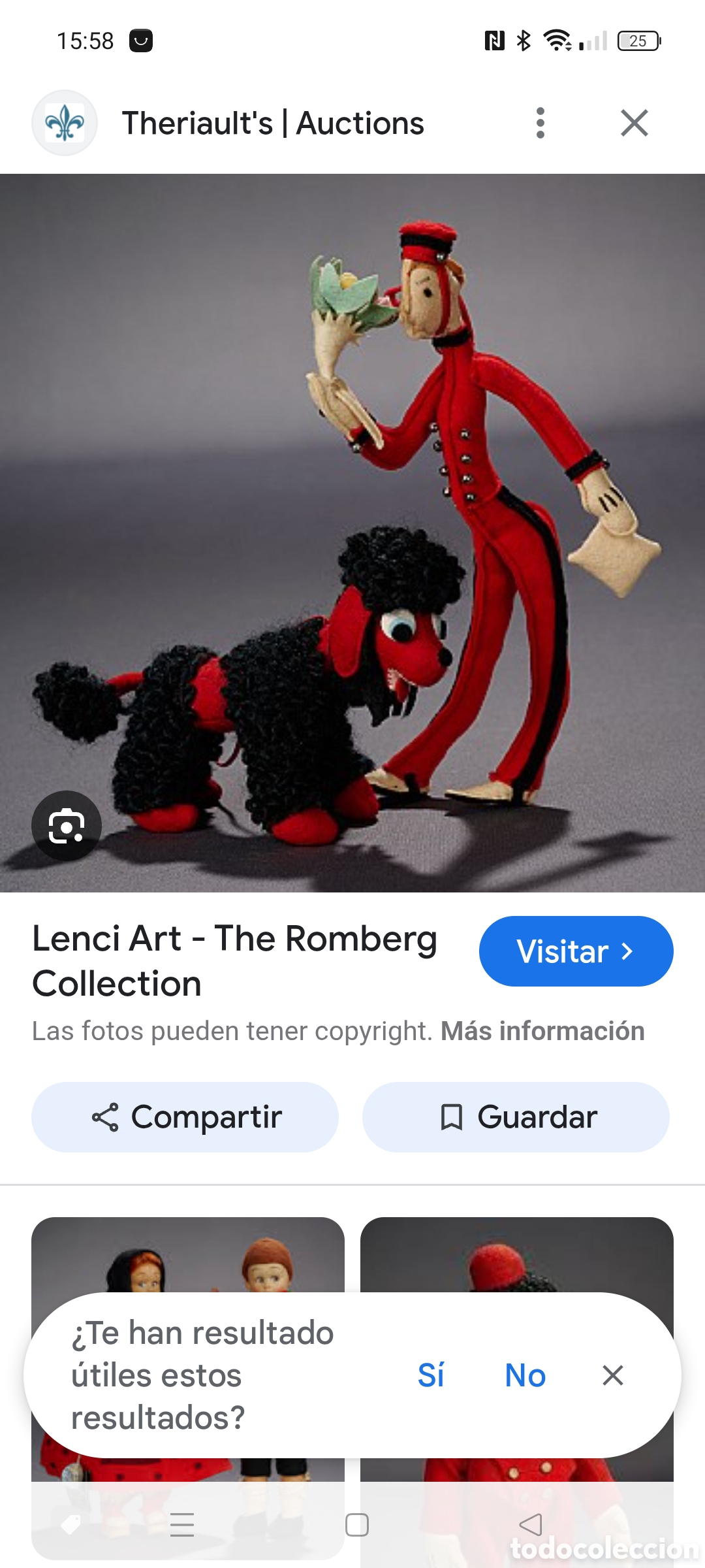 Mu&ntilde;ecas extranjeras: Perro Lenci antiguo grande de 1933 - Foto 9
