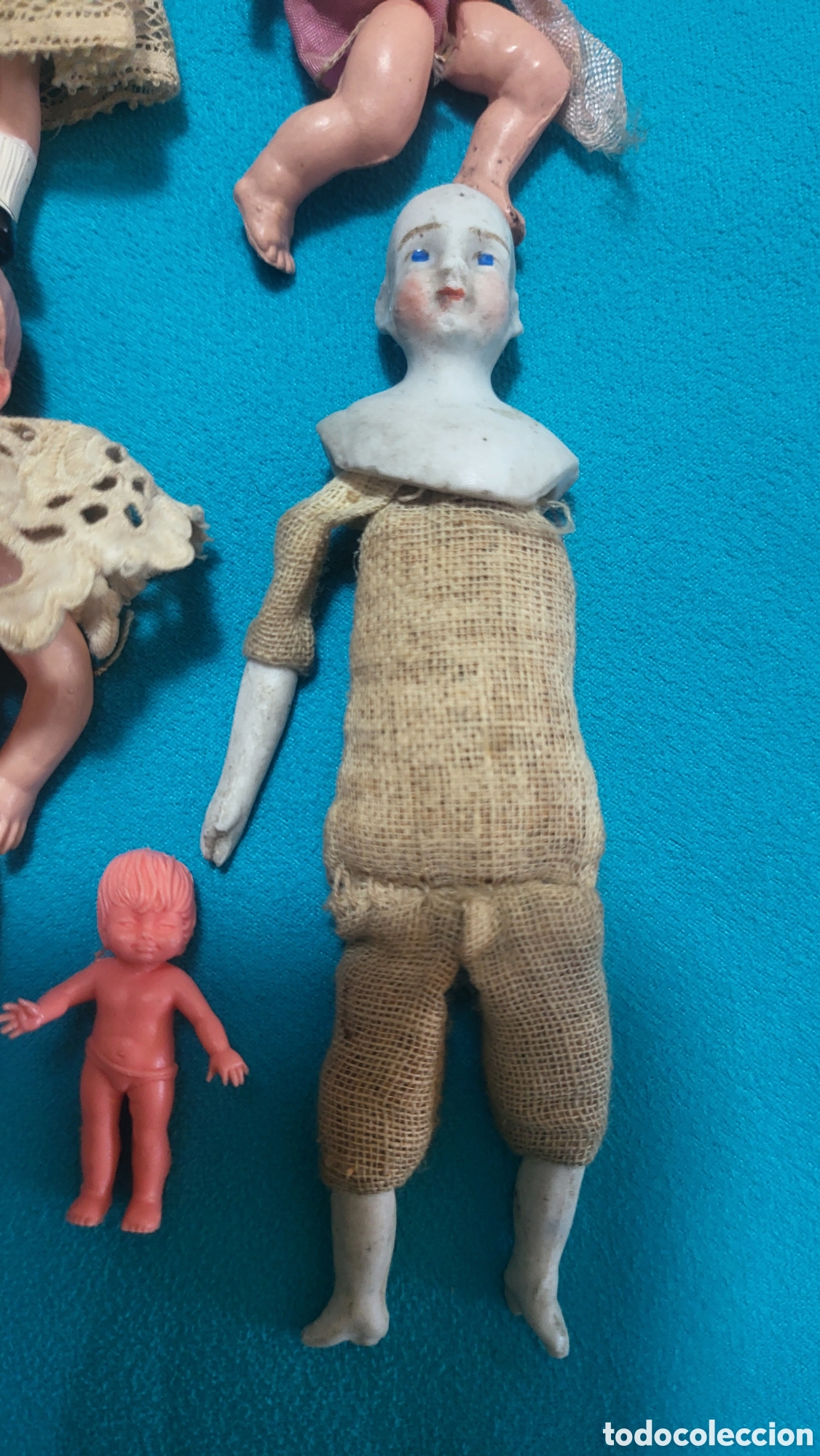 Mu&ntilde;ecas extranjeras: LOTE MU&Ntilde;ECAS ANTIGUAS BISCUIT - Foto 5