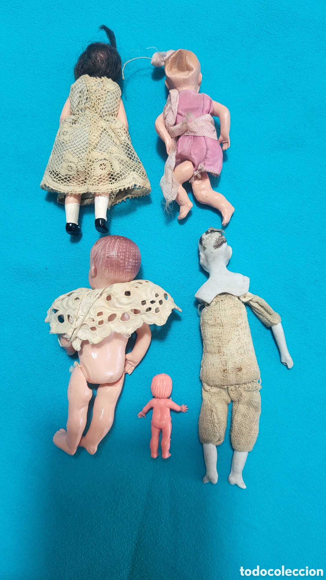 Mu&ntilde;ecas extranjeras: LOTE MU&Ntilde;ECAS ANTIGUAS BISCUIT - Foto 7