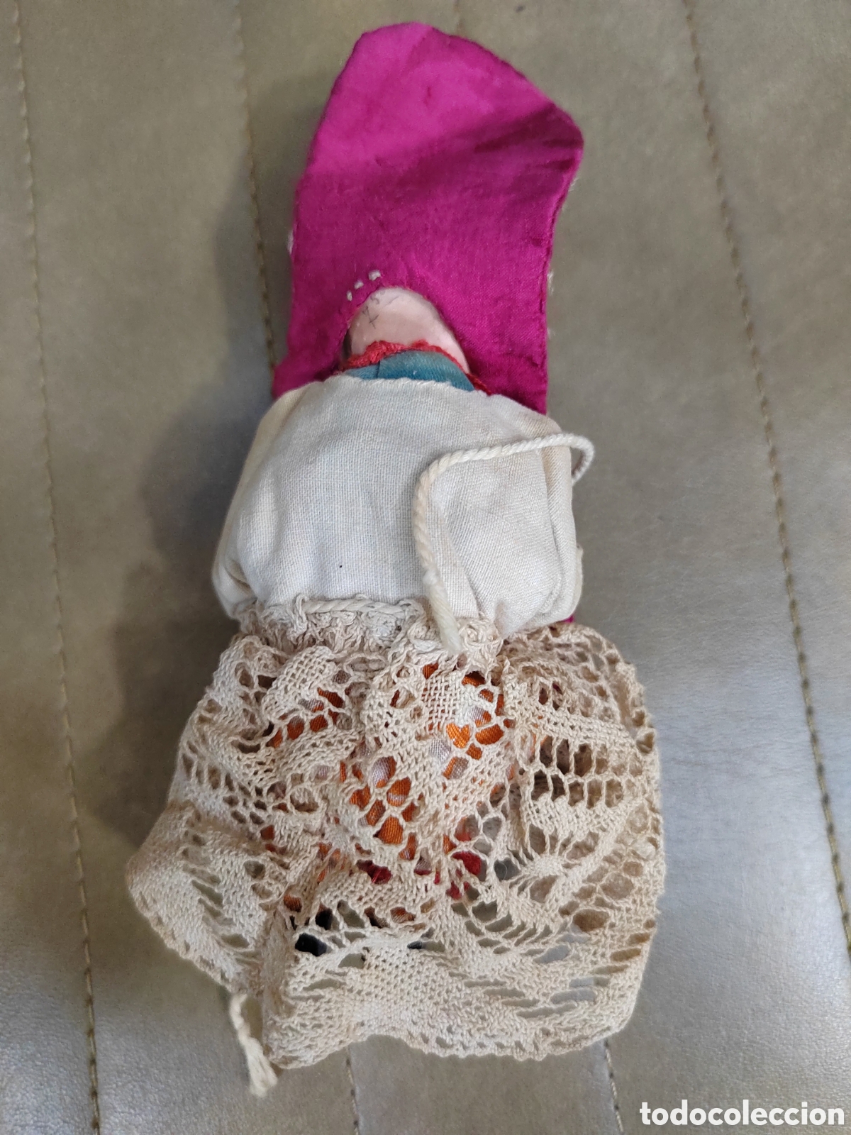 Mu&ntilde;ecas extranjeras: Mu&ntilde;eca peque&ntilde;a antigua - Foto 4