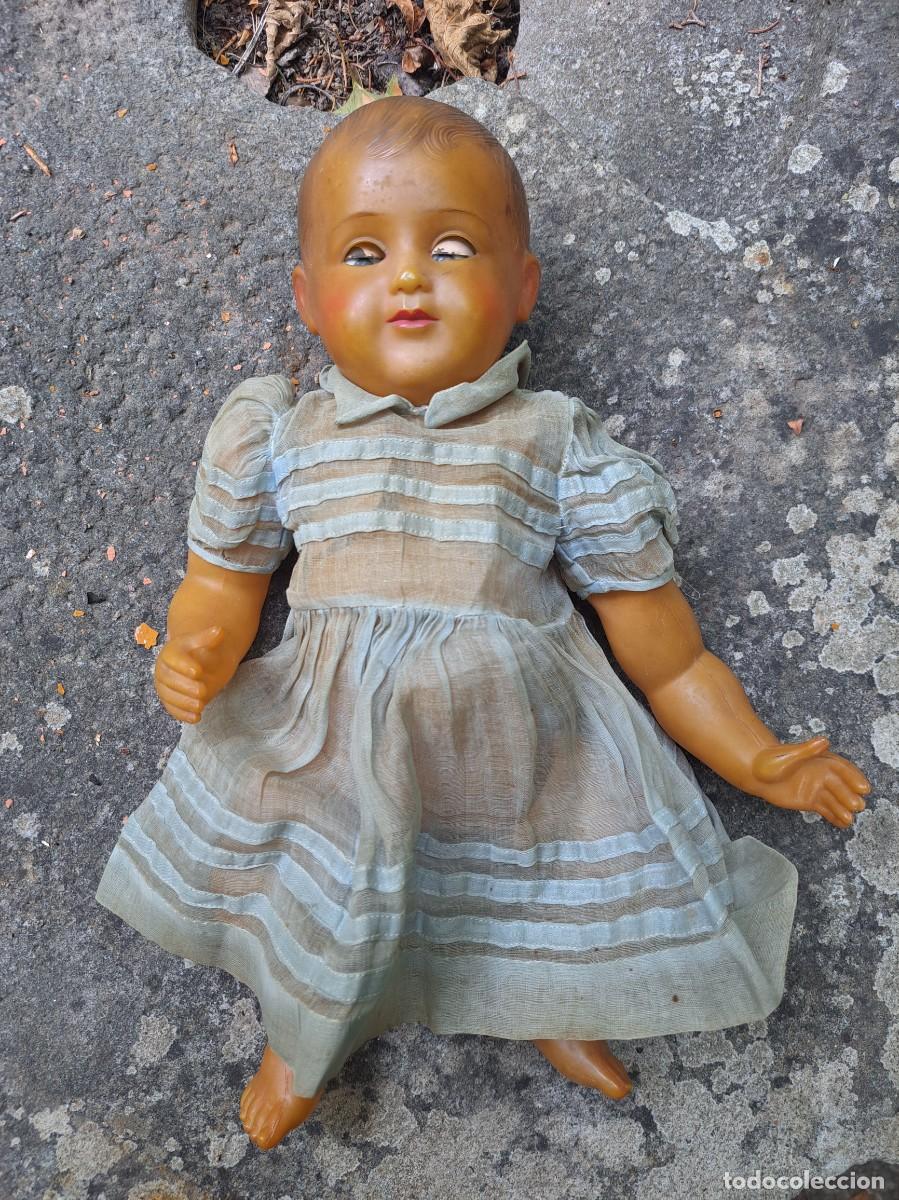 Mu&ntilde;ecas extranjeras: Mu&ntilde;eca francesca SNF - a&ntilde;os 30/40 - Foto 1